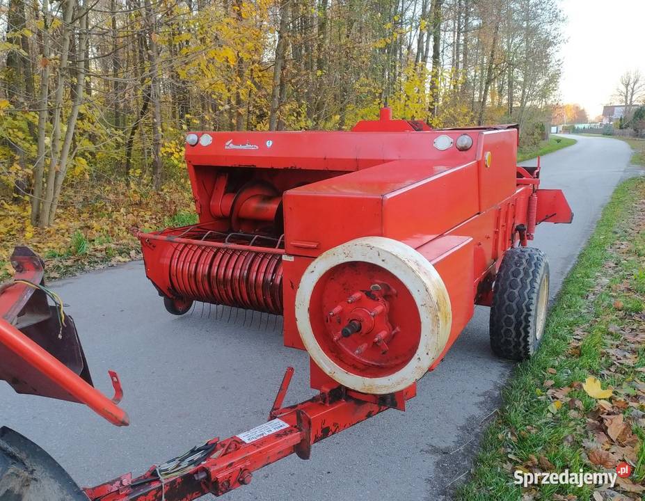 Prasa kostkującą kostka SIPMA nowy typ z małopolskie Dąbrowa Tarnowska