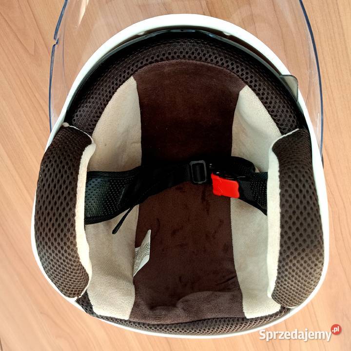 Kask otwarty z szybą i blendą Szczecin