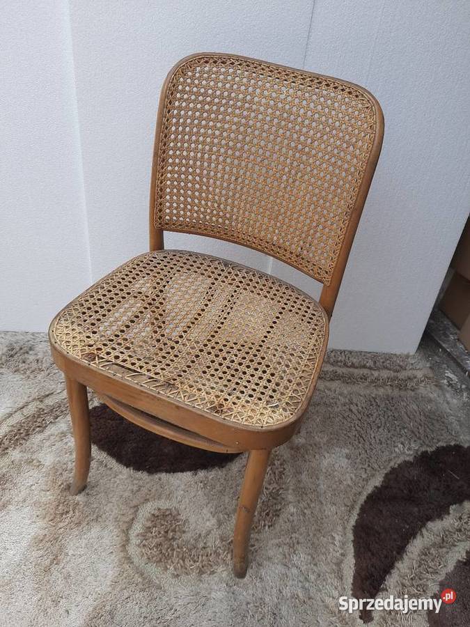 Krzeslo antyk wyplatane thonet Mundus Jasienica Trzebinia
