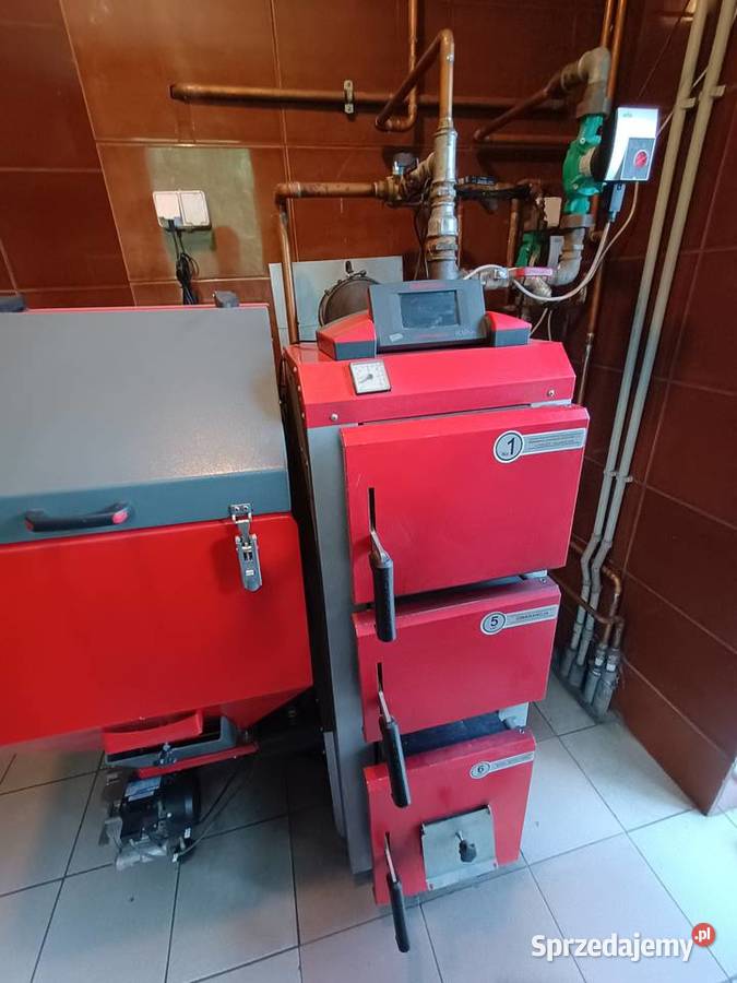 Kocioł Defro 12kW 2017r Z podajnikiem na węgiel Borówno