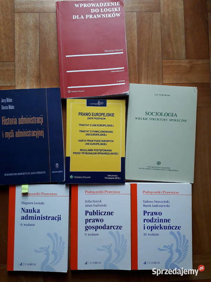 Administracja publiczna książki Częstochowa sprzedam