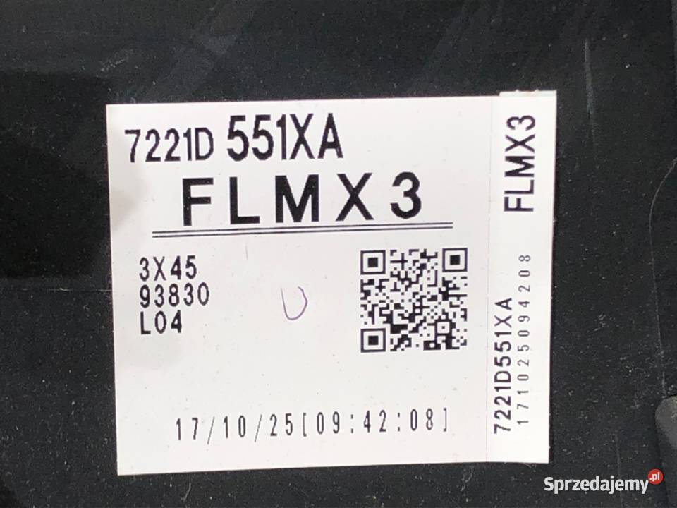 BOCZEK DRZWI PRZÓD LEWY TAPICERKA MITSUBISHI podkarpackie