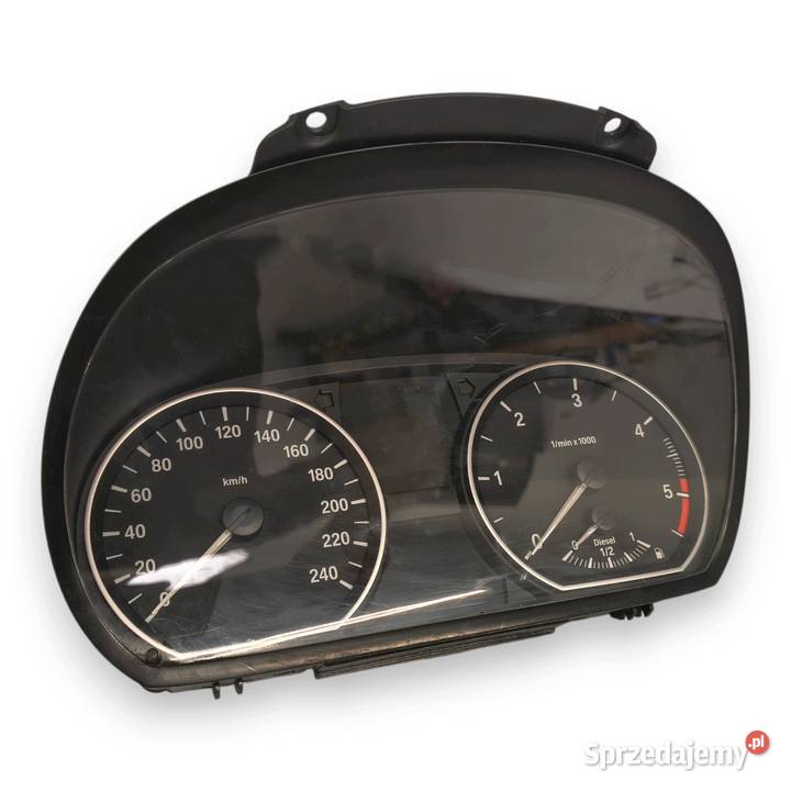 LICZNIK ZEGARY 9242332 BMW E81 E87 20 D Diesel Chełm