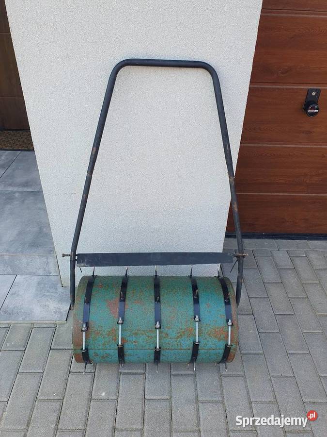 Walec ogrdowy 50L kolce do aeracji aerator dolnośląskie Chrząstawa Mała