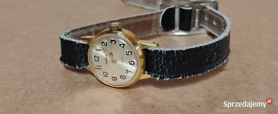 Zegarek Damski Czajka 17 JEWELS pozłacany AU Opole