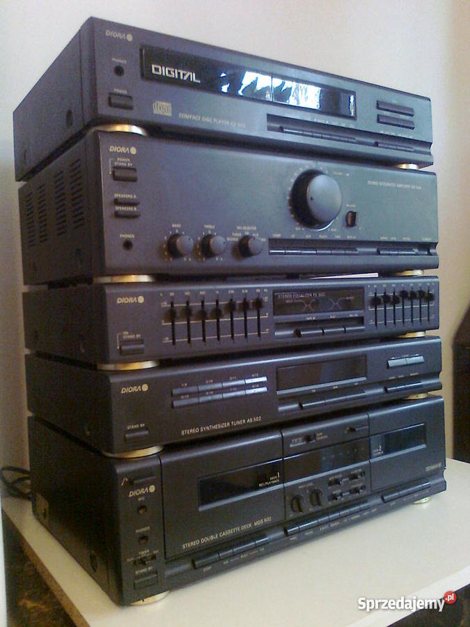 wieża i kolumny Diora Unitra Tonsil Poznań