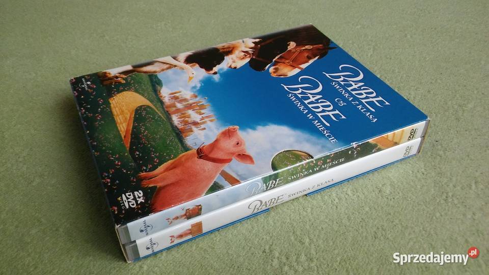 Pakiet 2 dvd Świnka z klasą i Świnka w mieście Warszawa