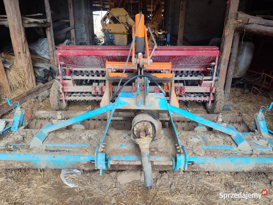 Zestaw uprawowo siewny 3m siewnik pierwszego