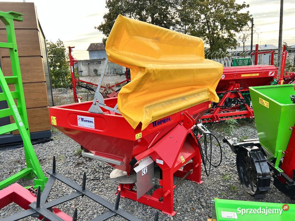 Rozsiewacz polowy Junior 800 2tarczowy Woprol Rozsiewacze nawozów mazowieckie