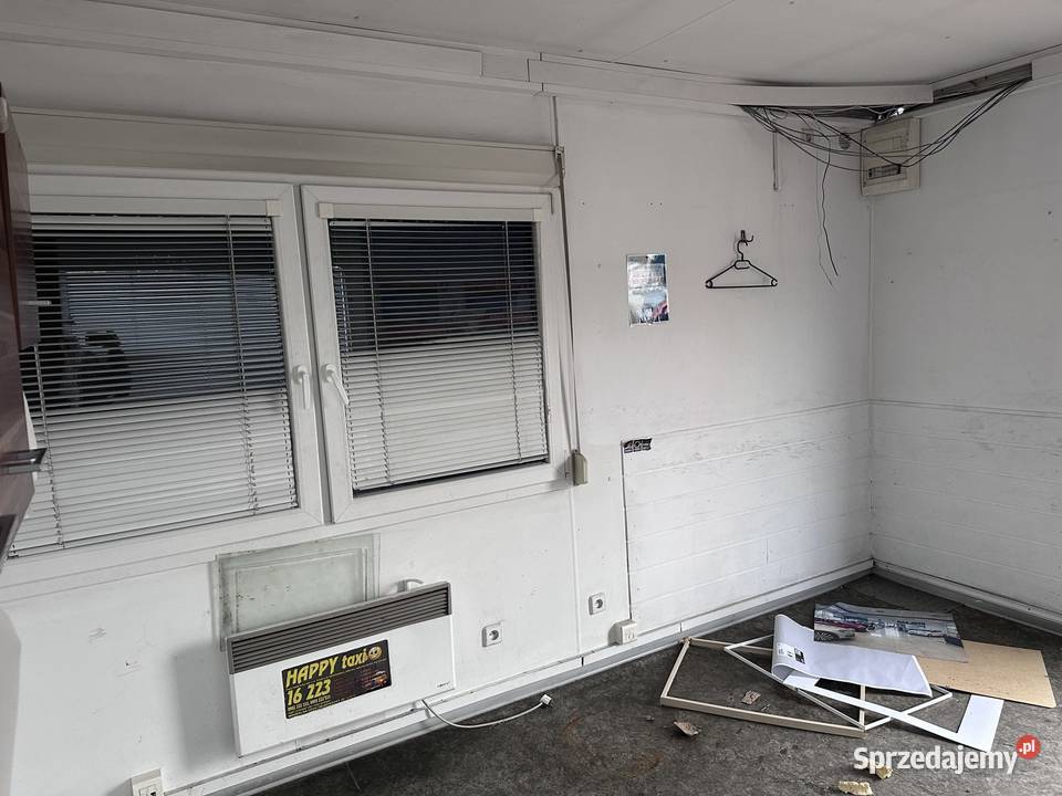 KONTENER BIUROWY 36 BIUROWO SANITARNY sprzedam