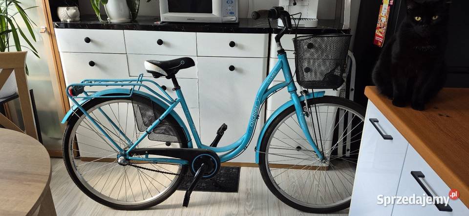Rower damski niebieski łódzkie Łódź