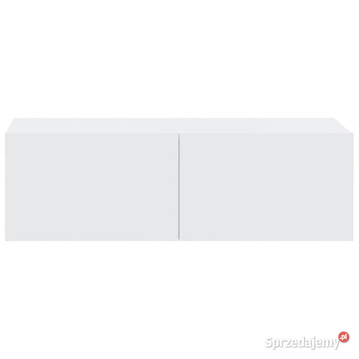 Szafki ścienne pod TV 4 białe 100x30x30 Warszawa