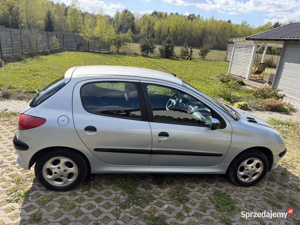 Peugeot 206 AUTOMAT 14 benzyna 2001 serwisowany Jarosław