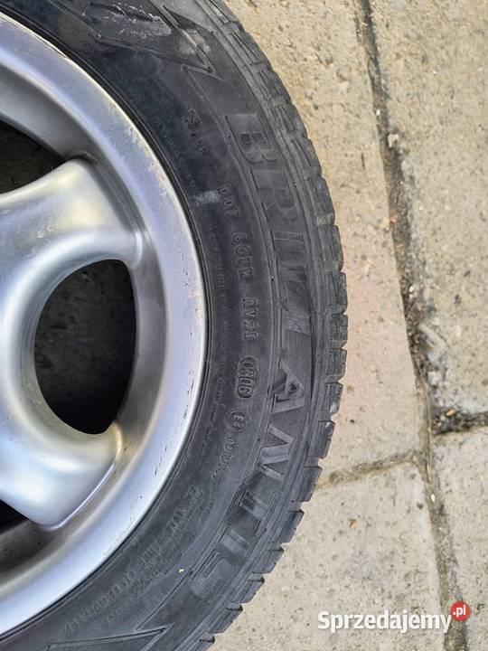 Felgi aluminiowe z oponami 4x100 Nysa