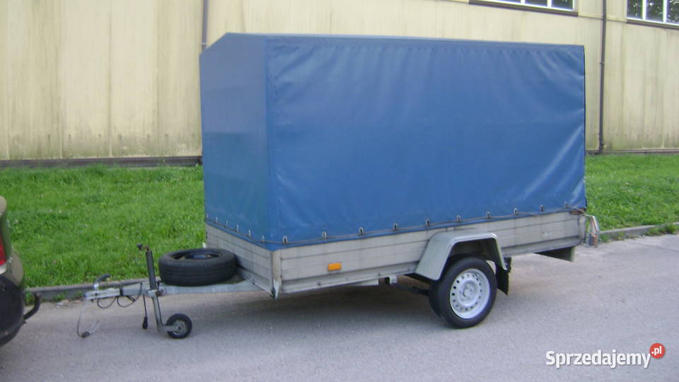 Przyczepka przyczepa Rydwan 300x150 z plandeka 500kg Radomsko