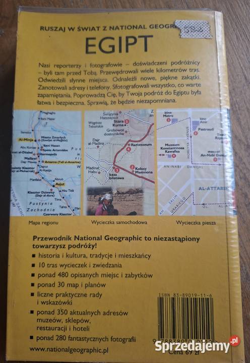 Egipt przewodnik National Geographic Kraków