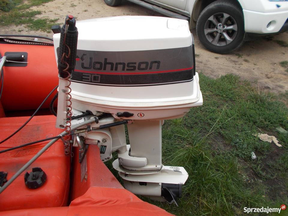 SILNIK SPALINOWY ZABURTOWY JOHNSON 30 2T Wrocław