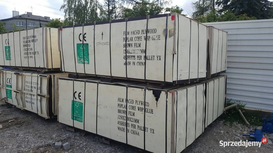 Sklejka szalunkowa topolowa Płyta szalunkowa HIT Kraków