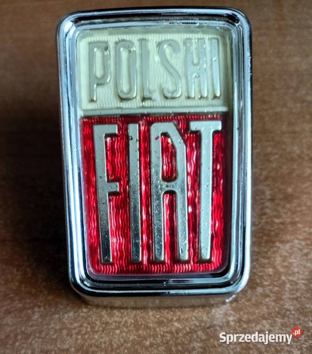 Emblemat POLSKI FIAT Fiat 126p NOWY PRL Tarnobrzeg