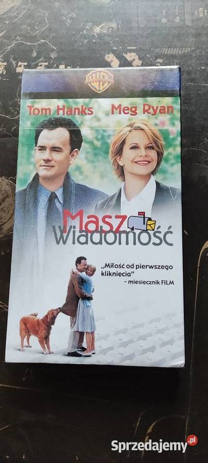 Unikat VHSMasz wiadomość Tom Hanks Meg Ryan Gliwice
