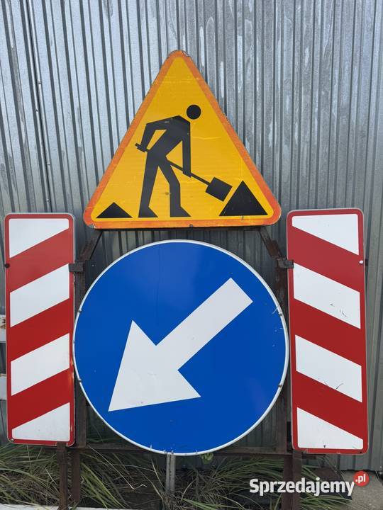Tablica zamykająca tablica ostrzegawcza U26 Łódź