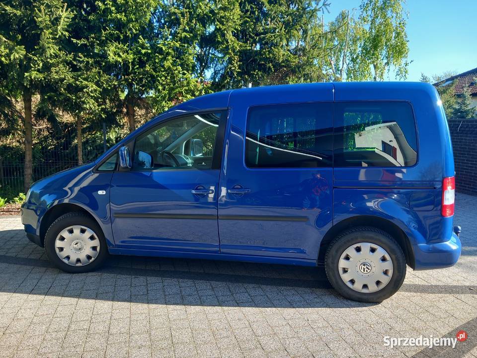 Vw caddy 16 Life benzyna gaz nieuszkodzony Wrocław sprzedam