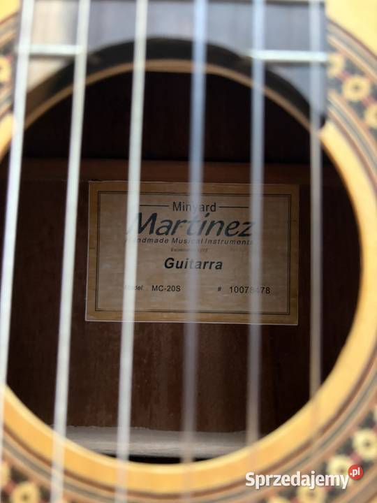 Gitara klasyczna Martinez MC20S 44 Bielsk Podlaski sprzedam