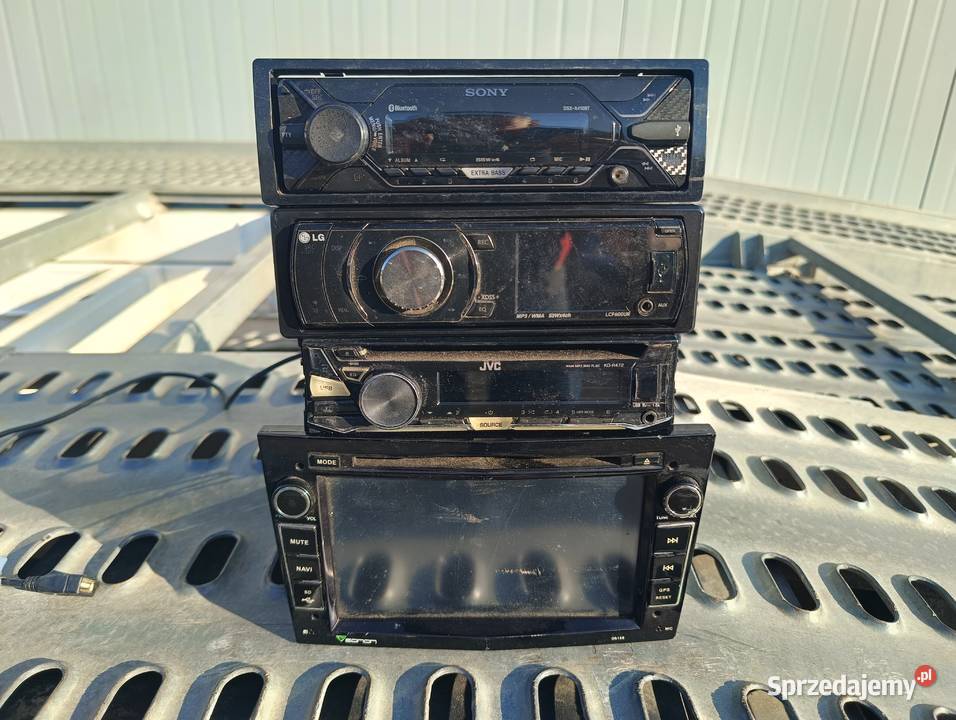 Radia samochodowe 4 sztuki Sony LG JVC Eonon Czeladź