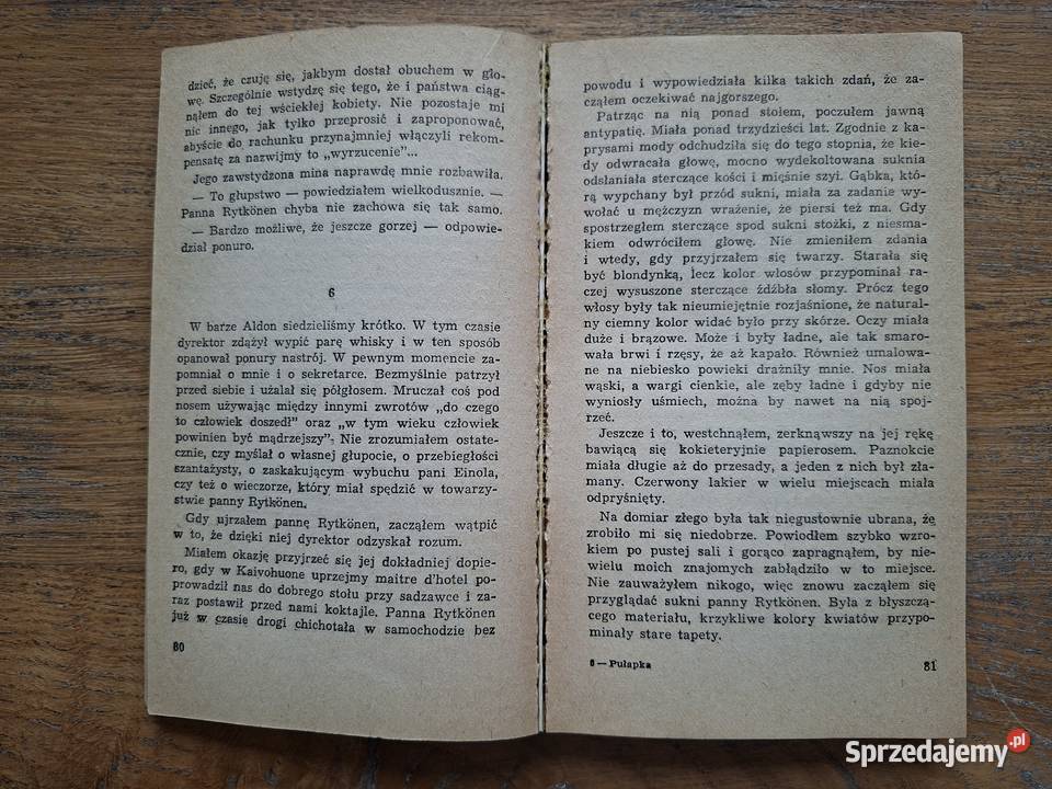 Pułapka Mauri Sariola Książki i Podręczniki Kraków
