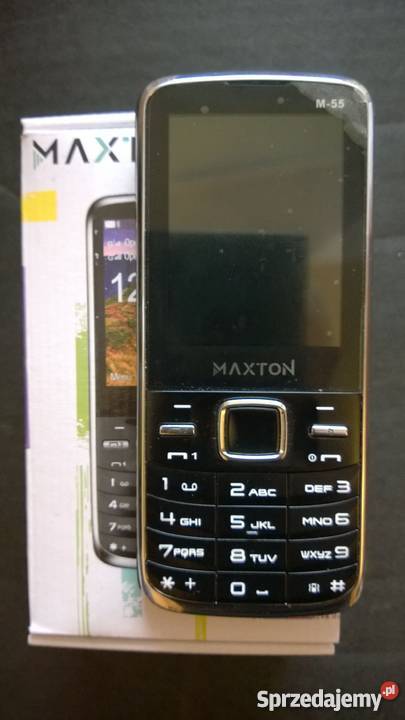 TELEFON KOMÓRKOWY MAXTON MM 55 DUALSIM MAXCOM śląskie Tychy