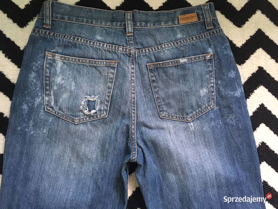 Nowe damskie spodnie jeansy London Jean L Nisko