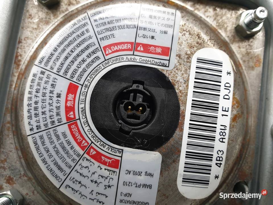 Chevrolet Spark III PODUSZKA POWIETRZNA KIEROWCY osobowe Poduszki powietrzne