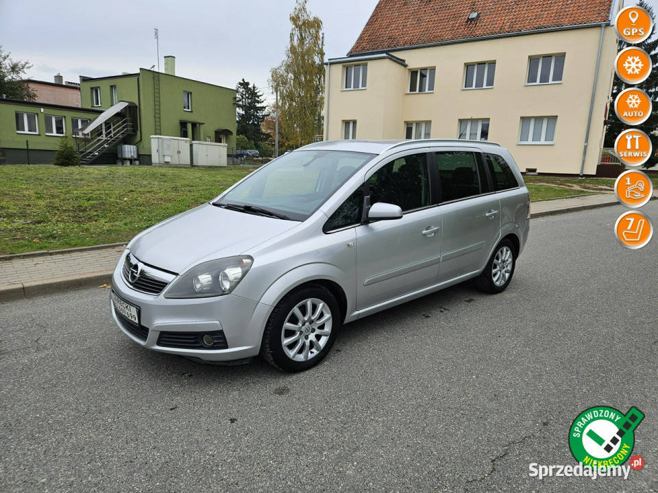 Opel Zafira Opłacona Zdrowa Zadbana Serwisie 1796cm3 Kisielice