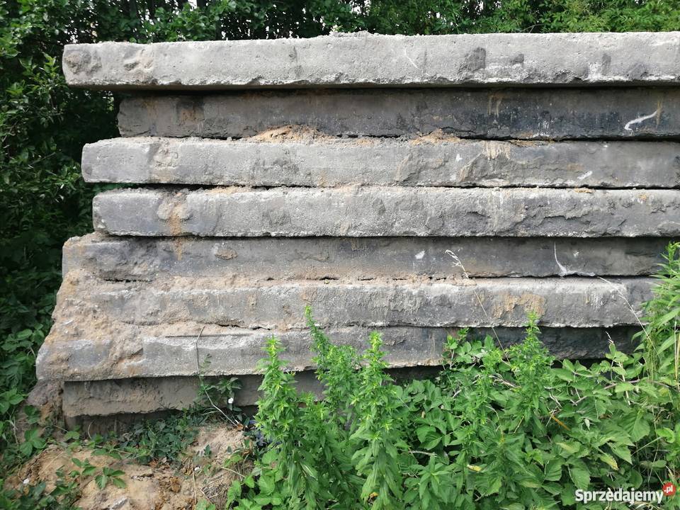 Płyty drogowe betonowe używane 133 Jędrzejów sprzedam