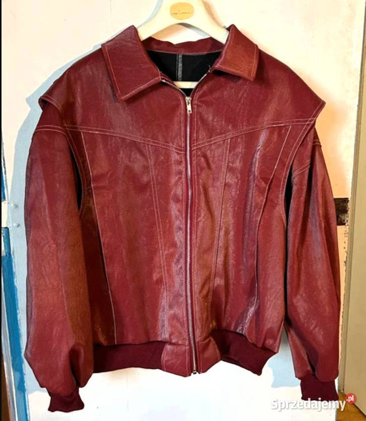 Niespotykana Kurtka Skórzana Marki Shein r ML Poraj
