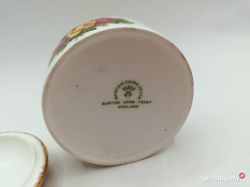 Puzderko szkatułka na drobiazgi róże England Zamość sprzedam