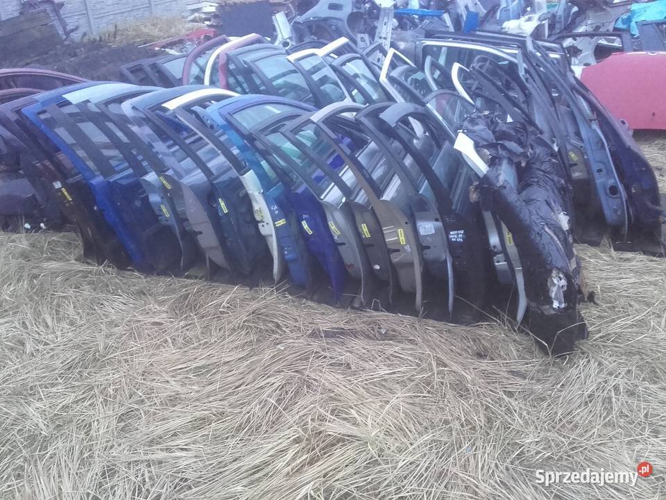 Hurtowo 300 sztuk drzwi Fiat Opel Renault Rover łódzkie sprzedam