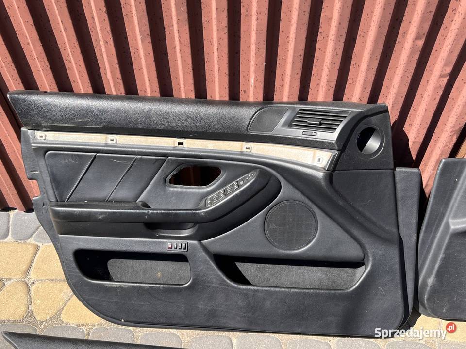 BMW E39 Boczki czarne skóra Lublin