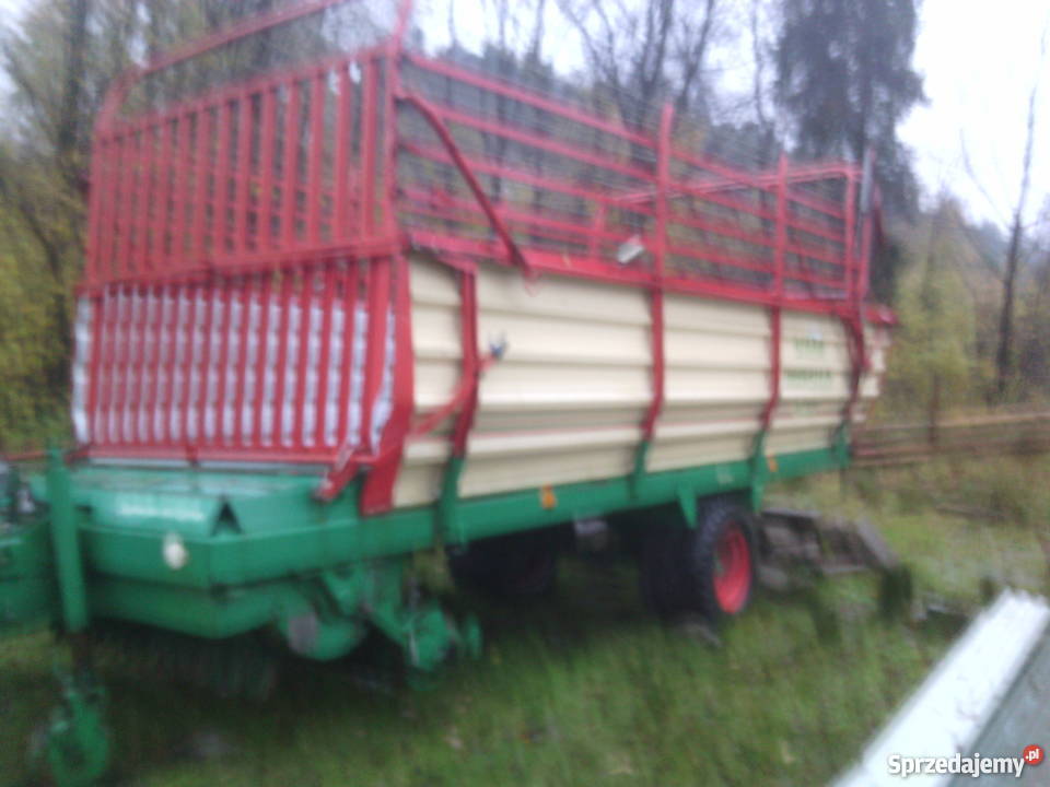 Przyczepa samozbierająca steyr hamster 432 hydrauliczna ...
