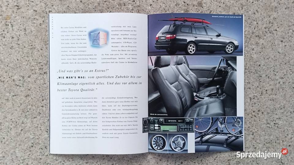 TOYOTA Carina E Prospekt Bytom