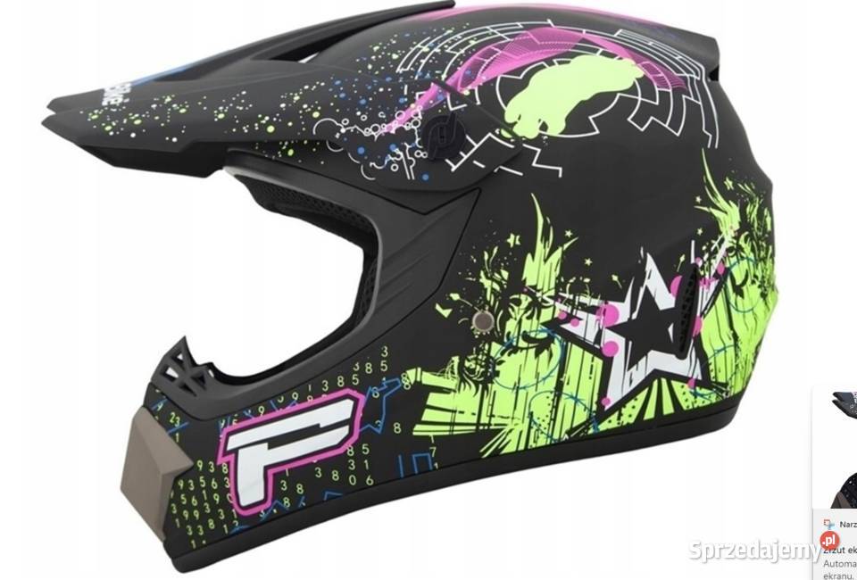 KASK Cross ATV Quad Enduro hulajnoga Gogle Godów