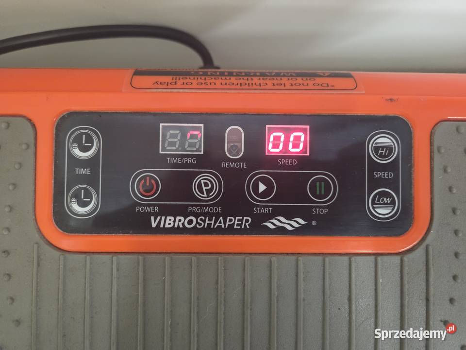 Platforma wibracyjna Gymbit VIBROSHAPER E380 Łódź
