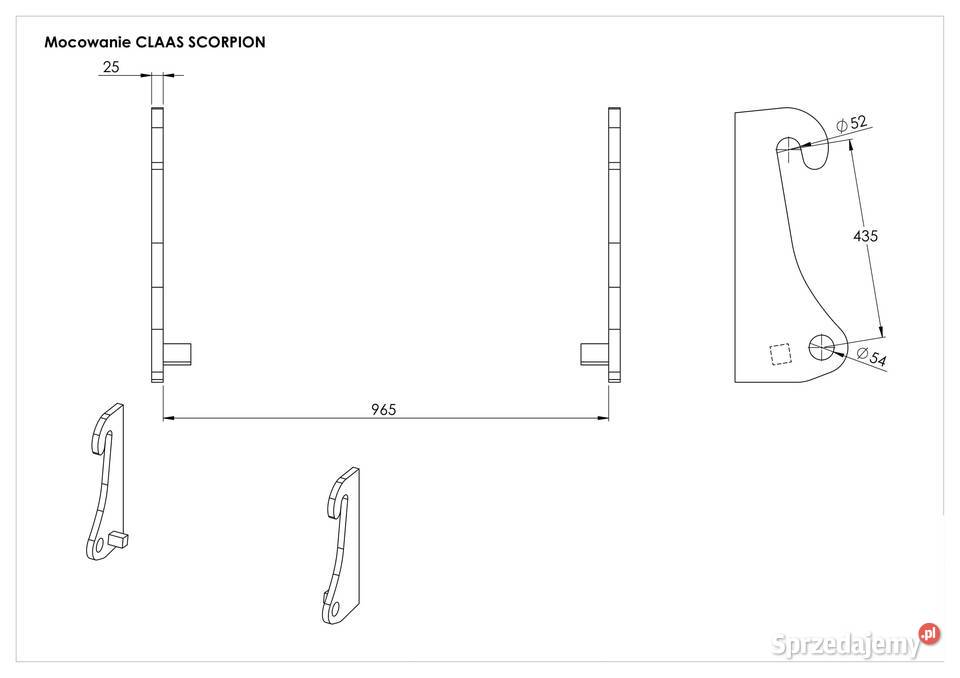 SONAROL Przejściówka Adapter Redukcja CLAAS Pozostałe sprzedam