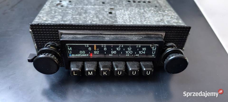 Radio do oldtimera BLAUPUNKT FTZ U108 Radioodtwarzacze Świdnica