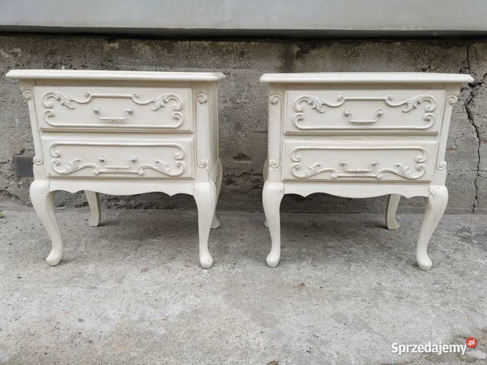 Szafki nocne komódki w styl ludwikowski shabby Meble