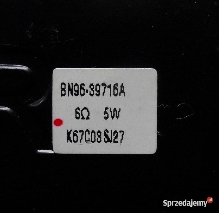 Głośniki SAMSUNG BN9639716A 6 Ohm 5w Pozostałe Szczecin sprzedam