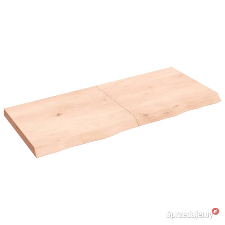 Blat stołu 140x60x26 surowe lite drewno dębowe Warszawa