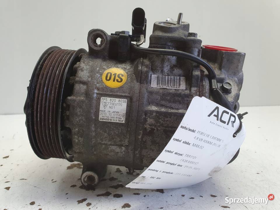 SPRĘŻARKA KLIMATYZACJI Porsche Cayenne S II 48 Chełm
