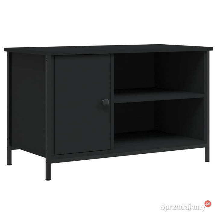 Szafka pod TV czarna 80x40x50 materiał Warszawa sprzedam