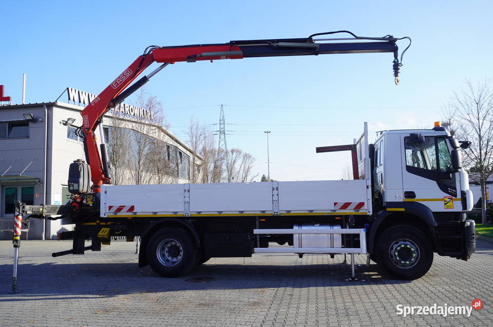 veco Stralis XWay 310 4x2 E6 dźwig Fassi F155670 szyberdach sprzedam